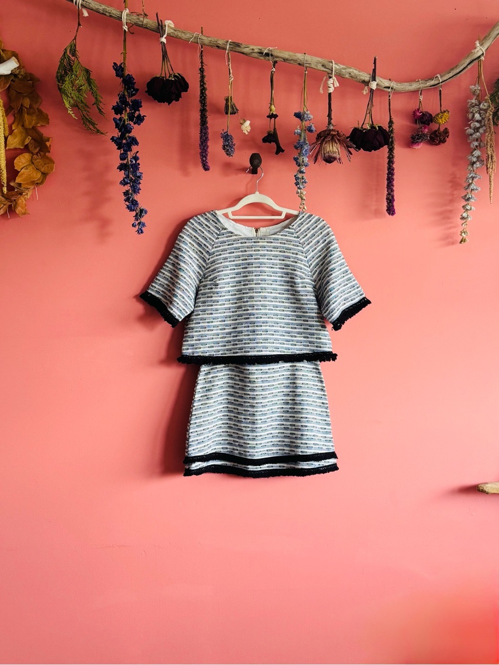 Elerie Two-Piece Top & Skirt Set